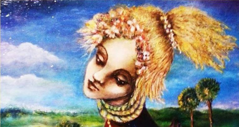 A painting by Suzie Russk